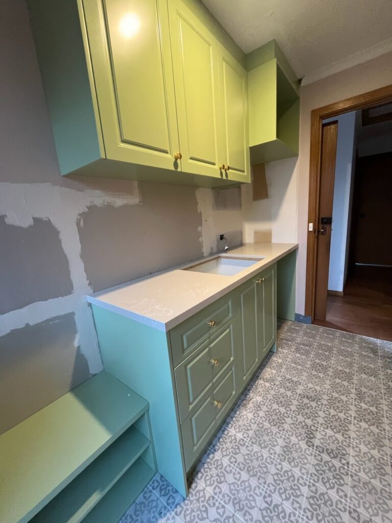 Laundry needing sink, tap and washing machine installation in Heathmont